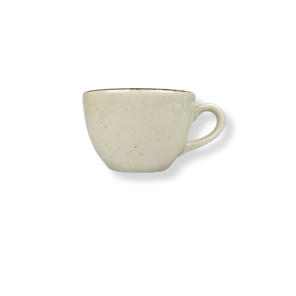 Filiżanka ze spodkiem Lubiana Aida ART 180 ml - Beżowa