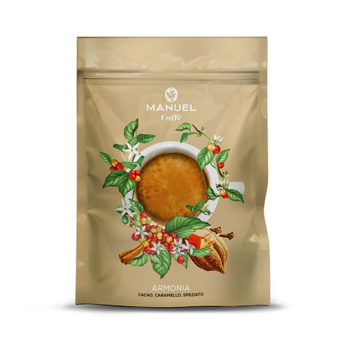 Kawa ziarnista Manuel Armonia 250g - Doypack - opinie w konesso.pl
