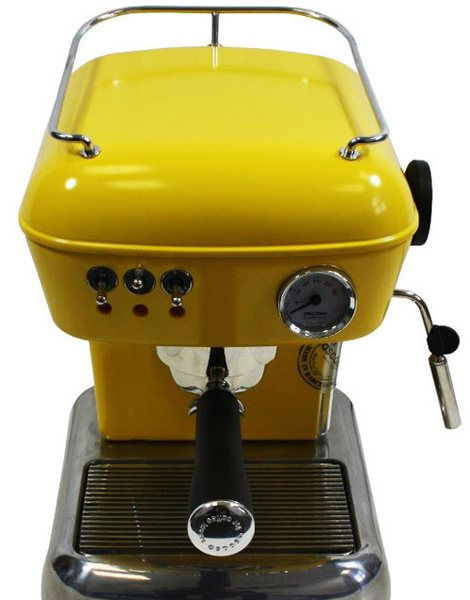 Ekspres do kawy ASCASO Dream Yellow matowy +GRATISY