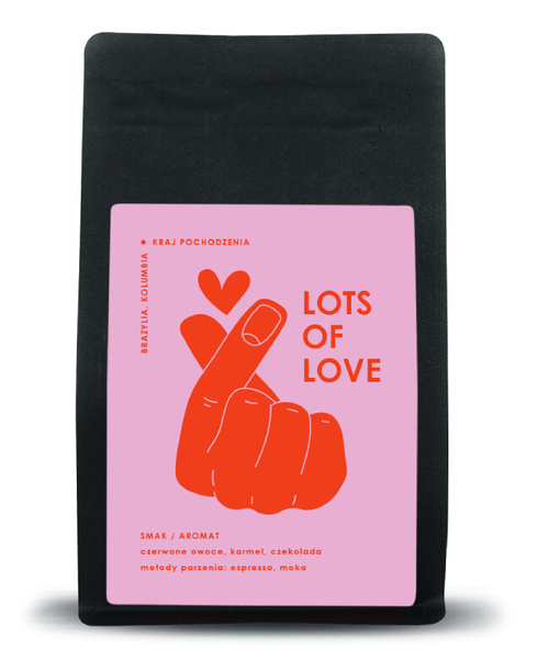 Kawa ziarnista MRC. Lots of love 250g