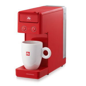 Ekspres do kawy illy Francis Francis Y3.3 - Czerwony