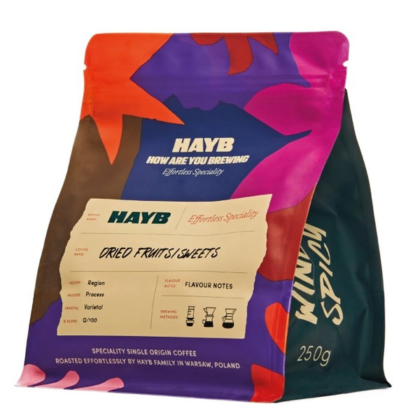 Kawa ziarnista HAYB Burundi Nyagishiru ESPRESSO 250g - NIEDOSTĘPNY