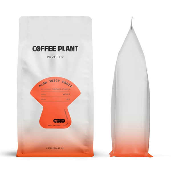 Kawa ziarnista COFFEE PLANT FLOW Juicy Fruit 800g
