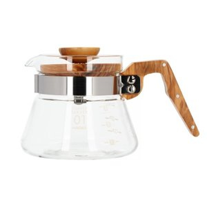 Dzbanek Hario Coffee 400 ml - Olive Wood – NIEDOSTĘPNY - opinie w konesso.pl
