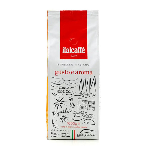 Kawa ziarnista Italcaffe Espresso Italiano Gusto e Aroma 1kg