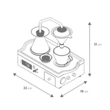 Ekspres do kawy Joy Resolve Barisieur Tea & Coffee Alarm Clock - Czarny – NIEDOSTĘPNY