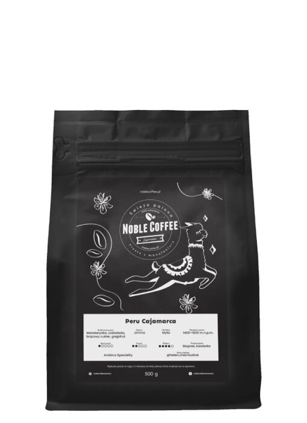 Kawa ziarnista Noble Coffee Peru Cajamarca 250g