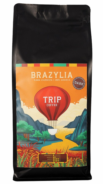 Kawa ziarnista Trip Coffee Brazylia DARK 1kg
