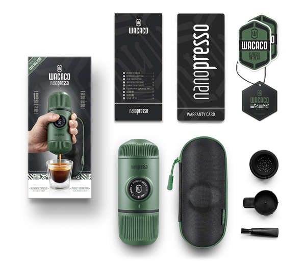 Wacaco Nanopresso Elements Moss Green + Etui