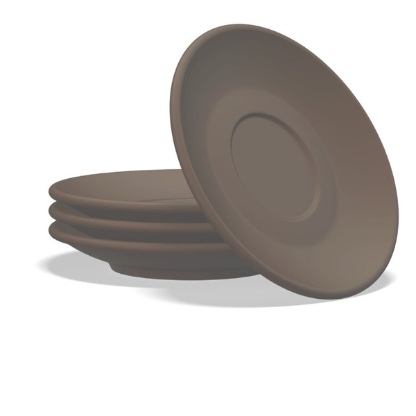 Filiżanka Club House Tulipano 300ml - Brązowa