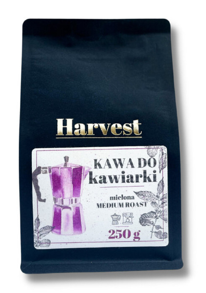 Kawa mielona HARVEST Kawa do kawiarki 250g – NIEDOSTĘPNY
