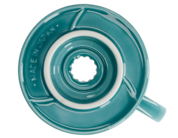 Ceramiczny Drip Hario V60-02 - Turkusowy