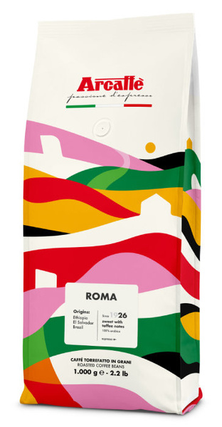 Kawa ziarnista Arcaffe Roma 1kg