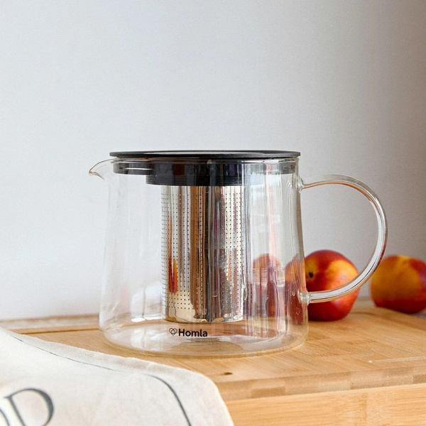 Dzbanek z zaparzaczem do herbaty HOMLA MILBO 1,5l