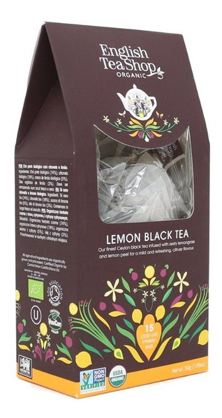 Czarna herbata English Tea Shop Lemon Black Tea 15x2g