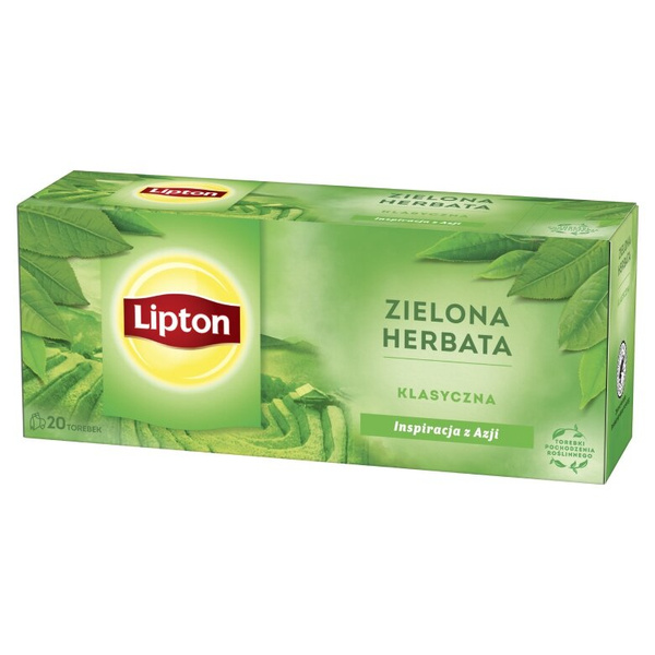 Zielona herbata Lipton klasyczna 20x1,3g