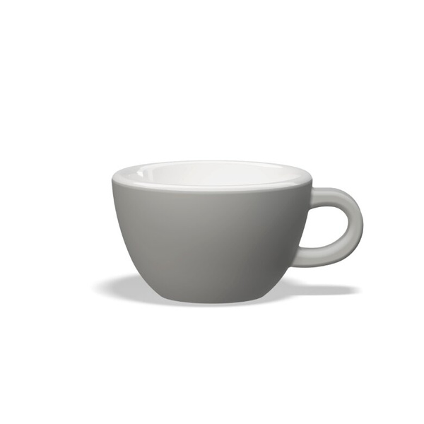 Filiżanka do cappuccino Club House Tulipano 210ml - Szary mat