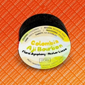 Kawa ziarnista Story Colombia Bourbon Aji 125g – NIEDOSTĘPNY