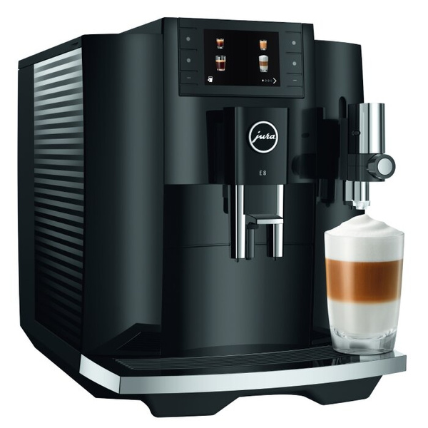 Ekspres do kawy Jura E8 Piano Black (EC) + 3KG KAWY GRATIS