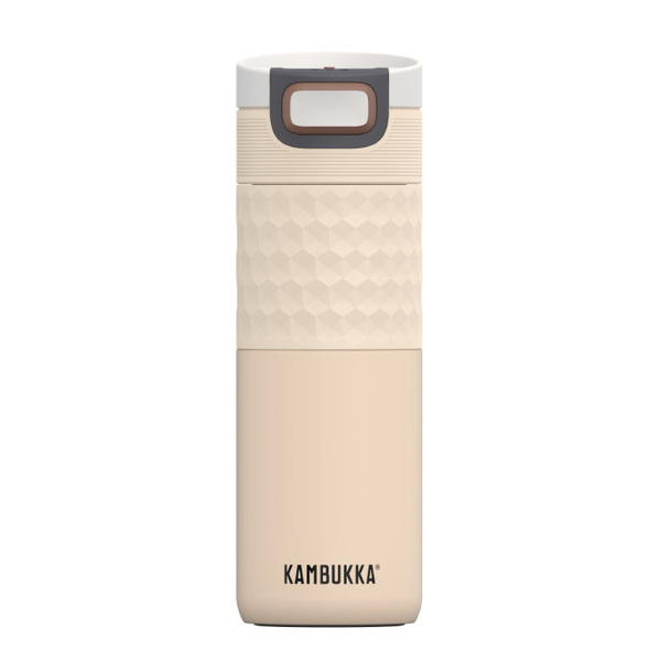 OUTLET - Kubek termiczny Kambukka Etna Grip 500 ml - Barely Beige + GRATIS 9 DRIP BAGÓW