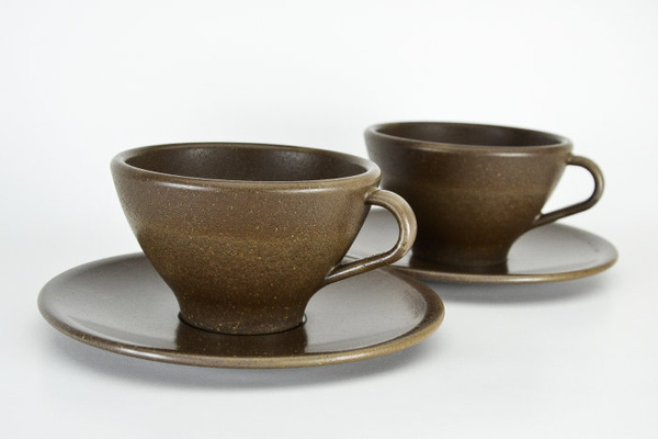 Filiżanki z fusów kawowych BIOFFEE 210 ml - 2 sztuki