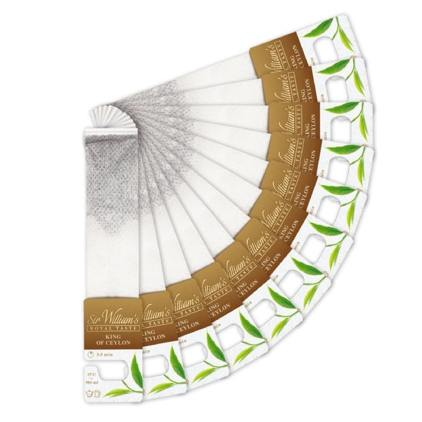Czarna herbata Sir Williams Royal Taste King of Ceylon 12x3g