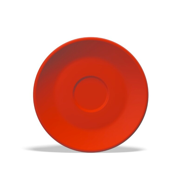 Filiżanka do espresso Club House Tulipano 70ml - Czerwona