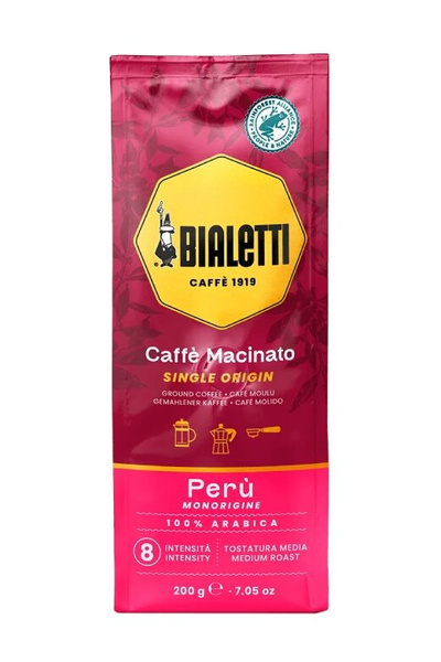 Kawa mielona Bialetti Single Origin Peru 200g – NIEDOSTĘPNY