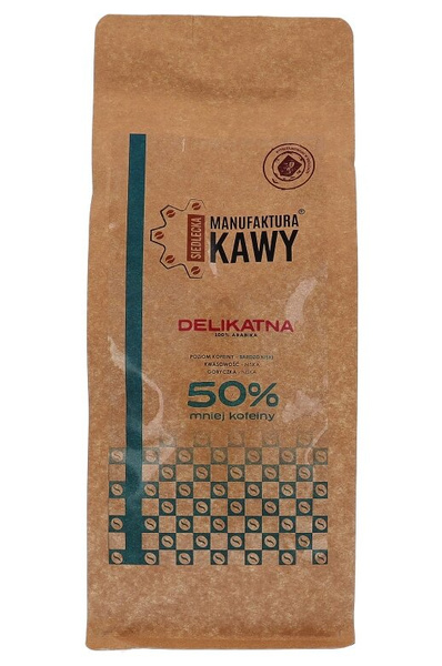 Kawa ziarnista Siedlecka Manufaktura Kawy Mieszanka Delikatna 1kg