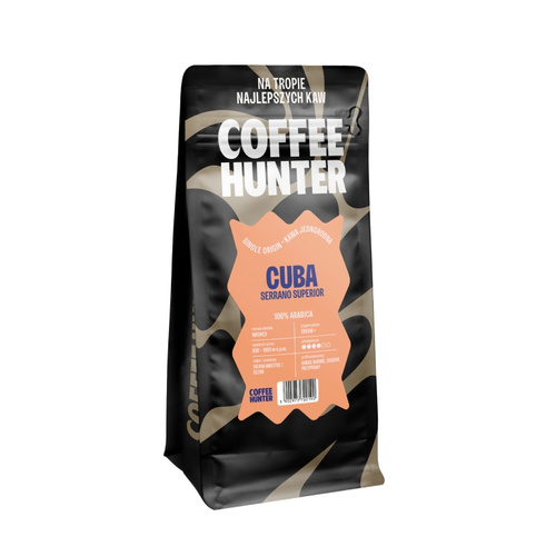 Kawa ziarnista COFFEE HUNTER Kuba Serrano Superior 250g – NIEDOSTĘPNY