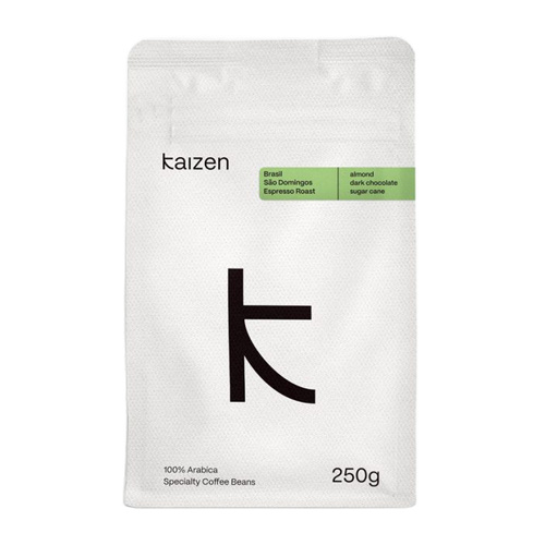 Kawa ziarnista Kaizen Coffee Brazil Sao Domingos Espresso 250g