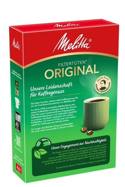 Filtry papierowe Melitta 1x4 Classic - 80 sztuk