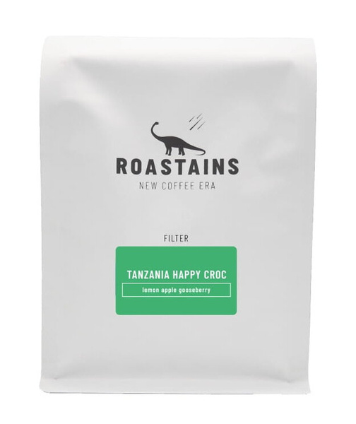 Kawa ziarnista Roastains Tanzania Happy Croc FILTR 250g – NIEDOSTĘPNY