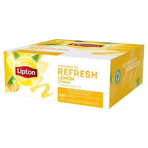 Czarna herbata Lipton Classic Lemon 100x1,6g – NIEDOSTĘPNY