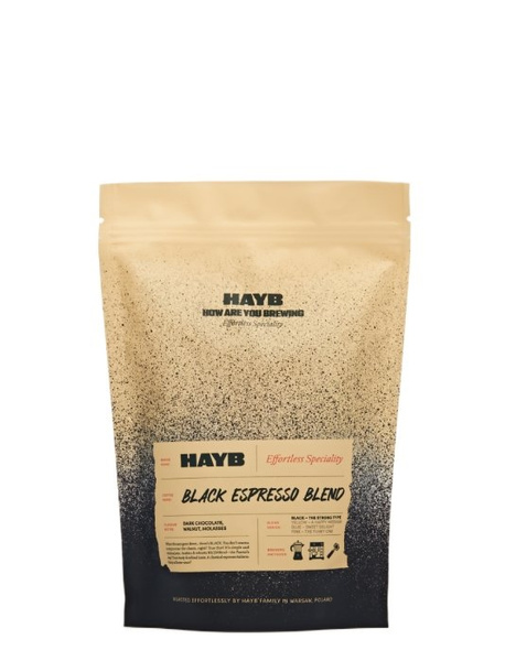 Kawa ziarnista HAYB Black Espresso Blend 250g