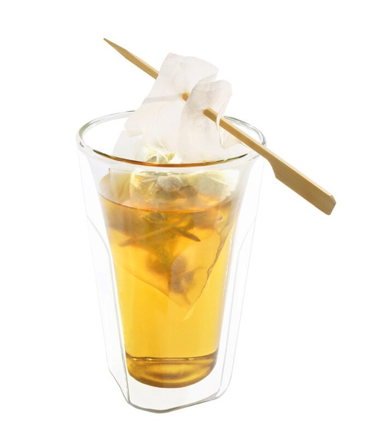 Filtry do herbaty Finum TeaCup 60 szt + bambusowy patyczek