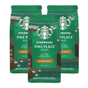 ZESTAW Kawa ziarnista STARBUCKS® Pike Place 3x200g