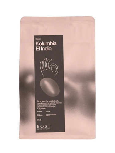 Kawa ziarnista ROST Kolumbia El Indio 250g - opinie w konesso.pl