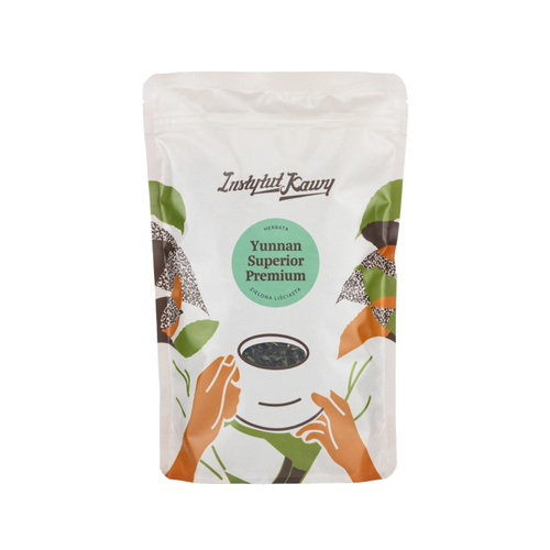 Herbata zielona Instytut KawyYunnan Superior Premium dosypka 200g