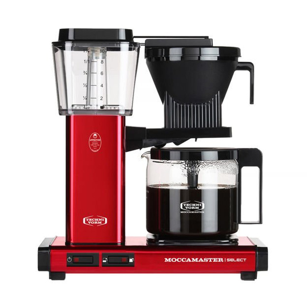 Ekspres do kawy Moccamaster KBG 741 Select Metallic Red - Czerwony metaliczny + GRATIS KAWA 2x250g – NIEDOSTĘPNY