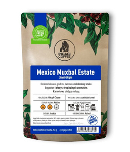 Kawa ziarnista Ingagi Coffee Meksyk Muxbal Estate 250g – NIEDOSTĘPNY - opinie w konesso.pl