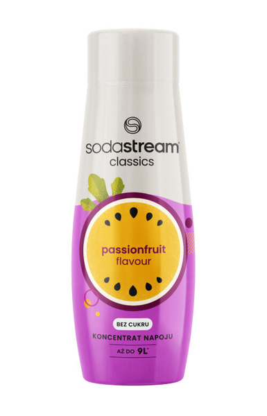 Zestaw Syrop SodaStream Marakuja 3x440 ml - Bez Cukru + Torba