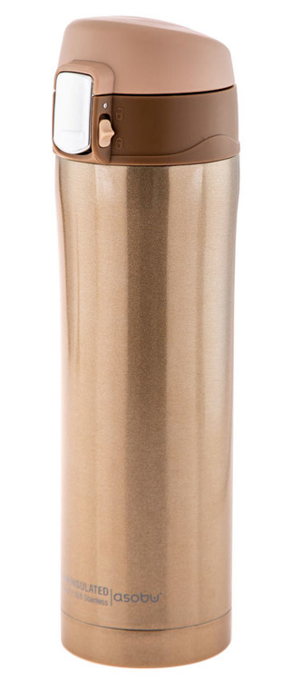 Asobu Diva Cup Brown/Chocolate - brązowy kubek termiczny 450 ml - NIEDOSTĘPNY