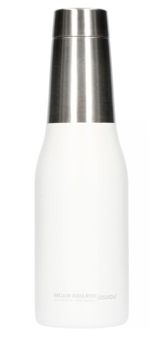 Asobu Oasis Water Bottle - biała butelka termiczna 600 ml 