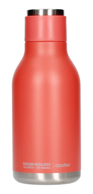 Asobu Urban Water Bottle - brzoskwiniowa butelka termiczna 460 ml 