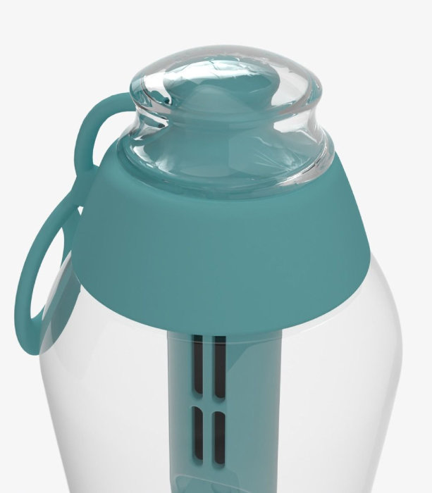 Butelka filtrująca wodę Dafi 0,5 L  + filtr węglowy - Miętowa