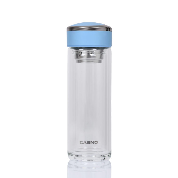 Butelka na wodę Casno Claire Niebieska - 300 ml
