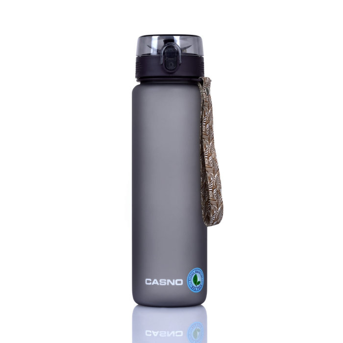 Butelka na wodę Casno Missouri Szara - 1050 ml