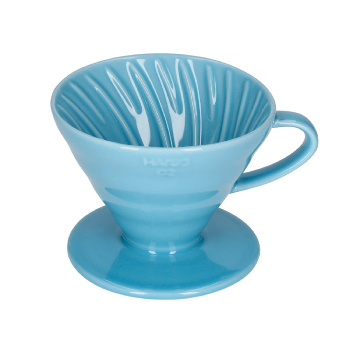 Ceramiczny Drip Hario V60-02 Niebieski