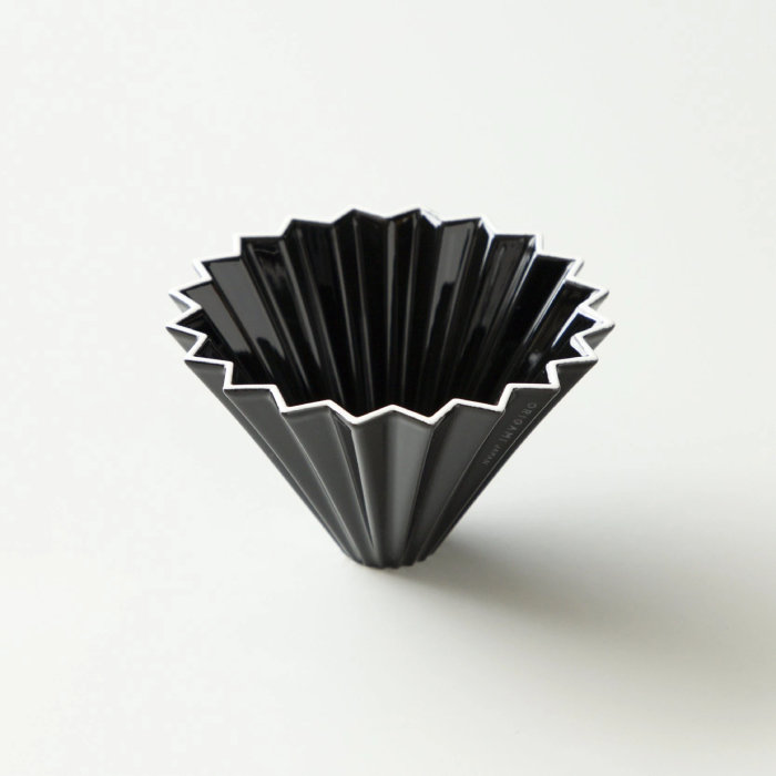 Ceramiczny Origami Dripper M - Czarny